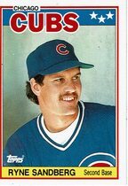 1988 Topps UK Minis #65 Ryne Sandberg