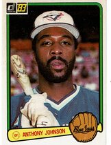 1983 Donruss Base Set #629 Anthony Johnson