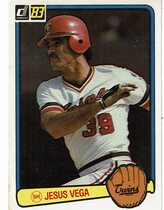 1983 Donruss Base Set #650 Jesus Vega