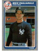 1985 Fleer Base Set #139 Mike Pagliarulo