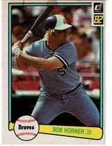 1982 Donruss Base Set #173 Bob Horner