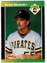 1989 Donruss Base Set #597 Scott Medvin