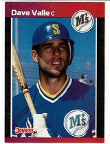 1989 Donruss Base Set #614 Dave Valle
