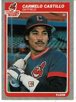 1985 Fleer Base Set #444 Carmelo Castillo