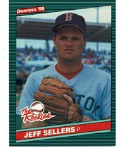 1986 Donruss Rookies #29 Jeff Sellers