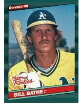 1986 Donruss Rookies #41 Bill Bathe