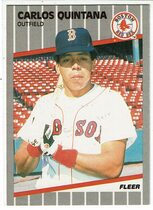 1989 Fleer Base Set #95 Carlos Quintana