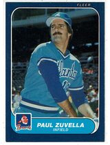 1986 Fleer Base Set #532 Paul Zuvella