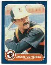 1986 Fleer Update #47 Jackie Gutierrez