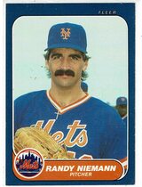 1986 Fleer Update #82 Randy Niemann