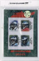 1999 Playoff Absolute SSD Green #152 Duce Staley|Donovan McNabb|Na Brown|Charles Johnson