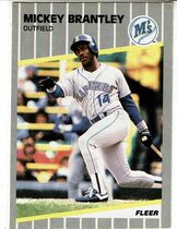 1989 Fleer Base Set #541 Mickey Brantley
