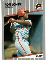 1989 Fleer Base Set #574 Ron Jones