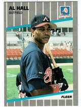 1989 Fleer Base Set #593 Albert Hall
