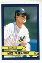 1989 Panini Stickers #406 Mike Pagliarulo
