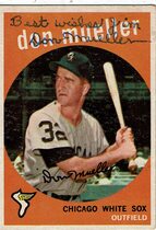 1959 Topps Base Set #368 Don Mueller