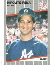 1989 Fleer Base Set #263 Hipolito Pena