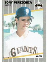 1989 Fleer Base Set #338 Tony Perezchica