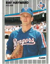 1989 Fleer Base Set #521 Ray Hayward