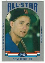 1989 Cal League All-Stars #35 Steve Hecht