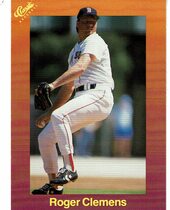 1989 Classic Travel Edition Orange Series #119 Roger Clemens