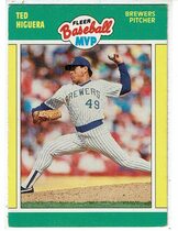 1989 Fleer Baseball MVPs #20 Teddy Higuera