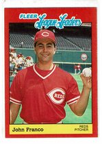 1989 Fleer League Leaders #13 John Franco
