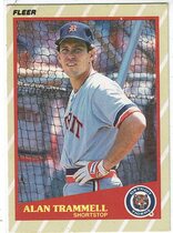 1989 Fleer Superstars #40 Alan Trammell