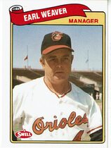 1989 Swell Baseball Greats #98 Earl Weaver