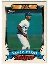 1989 Topps Ames 20/20 Club #7 Ellis Burks