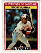 1989 Topps Kay-Bee Superstars of Baseball #23 Eddie Murray