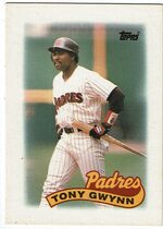 1989 Topps Mini League Leaders #39 Tony Gwynn
