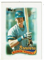 1989 Topps Mini League Leaders #59 Robin Yount