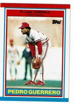 1989 Topps UK Minis #34 Pedro Guerrero