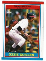 1989 Topps UK Minis #35 Ozzie Guillen