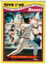 1989 ToysRUs Rookies #30 Pete Stanicek