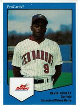 1989 ProCards Scranton/Wilkes-Barre Red Barons #713 Kevin Bootay