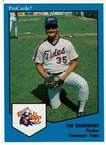 1989 ProCards Tidewater Tides #1952 Tim Drummond