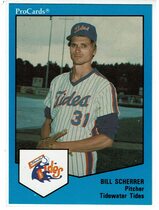 1989 ProCards Tidewater Tides #1955 Bill Scherrer