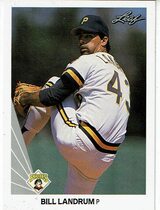 1990 Leaf Base Set #222 Bill Landrum