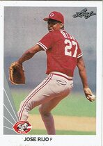 1990 Leaf Base Set #282 Jose Rijo
