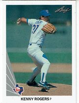 1990 Leaf Base Set #311 Kenny Rogers