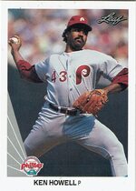 1990 Leaf Base Set #316 Ken Howell
