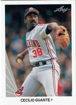 1990 Leaf Base Set #365 Cecilio Guante