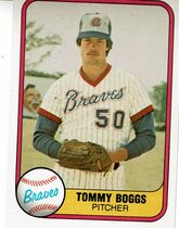 1981 Fleer Base Set #261 Tommy Boggs