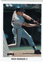 1990 Leaf Base Set #398 Rick Parker