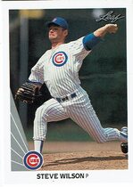 1990 Leaf Base Set #420 Steve Wilson