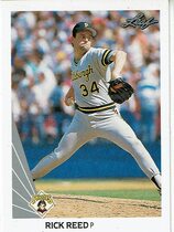 1990 Leaf Base Set #427 Rick Reed