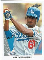 1990 Leaf Base Set #464 Jose Offerman