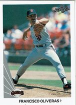 1990 Leaf Base Set #515 Francisco Oliveras